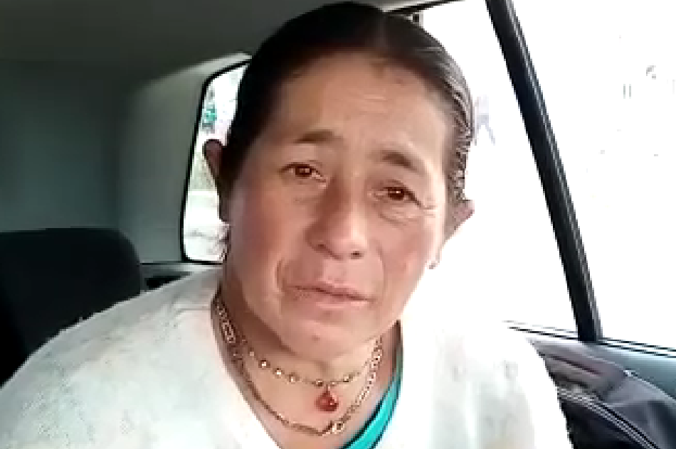 Testimonio de recibo de donación en pandemia- madre sobreviviente de Guerra- Falsos positivos